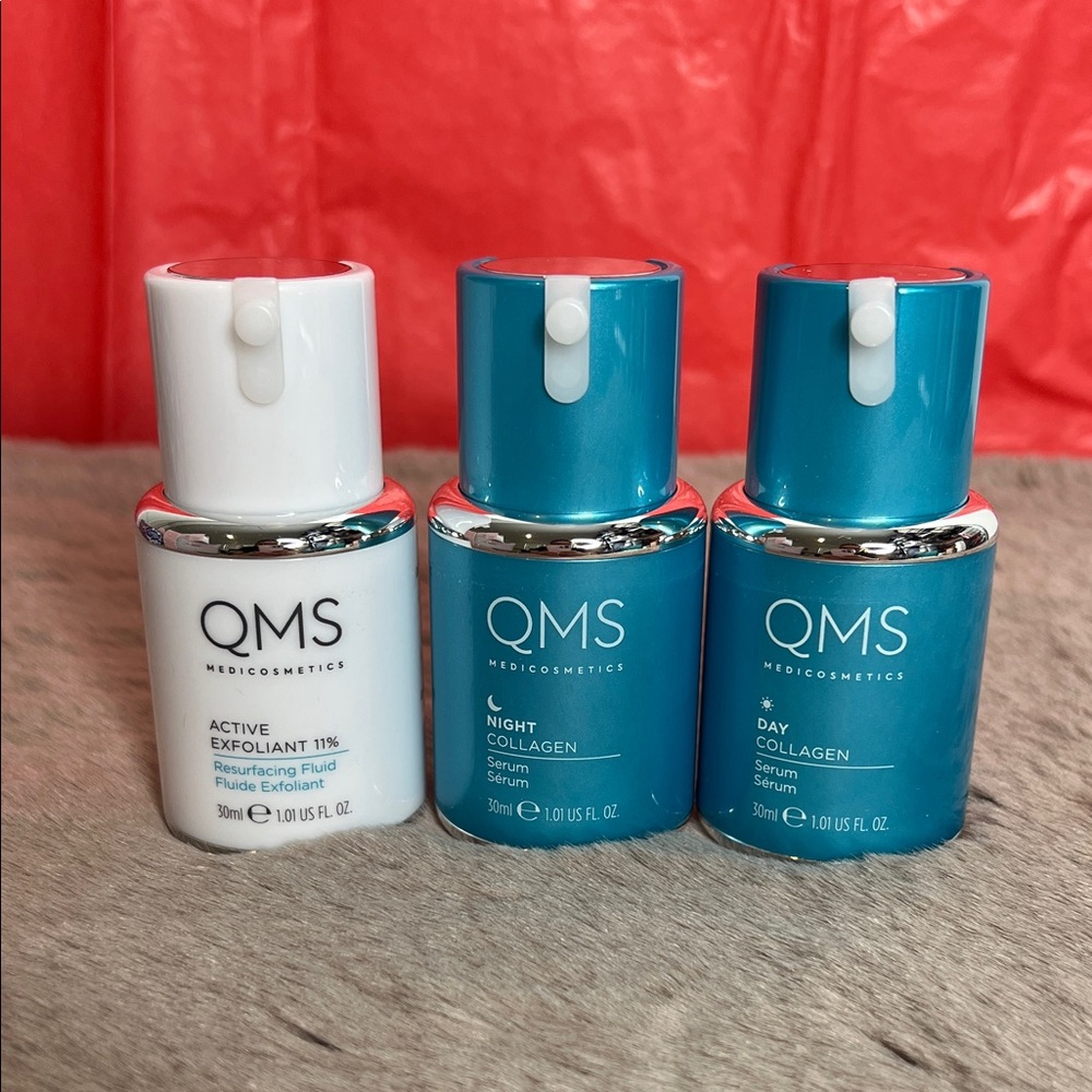 QMS Medicosmetics Skincare Serum Set - White and Blue